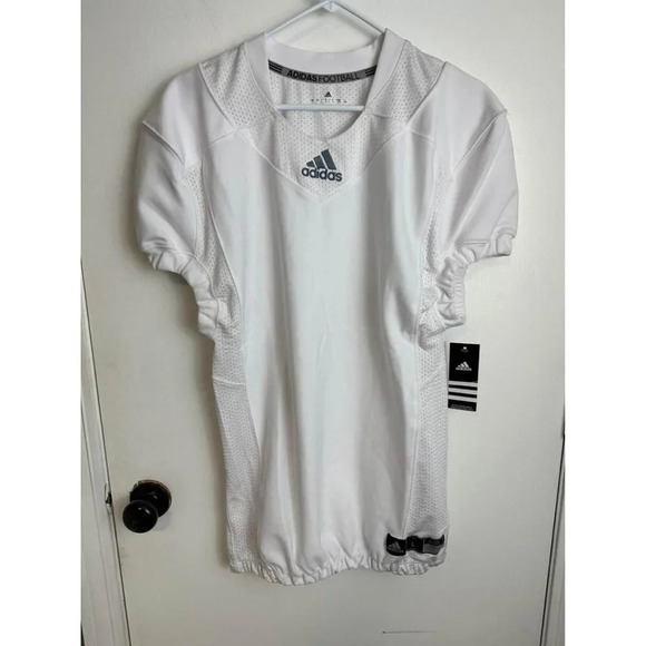 Adidas Football Climilite Jeresy Shirt Tech Fit Hyped J Size Large #0485 - Picture 1 of 6